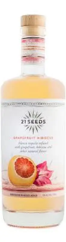 21 Seeds Grapefruit Hibiscus Infused Blanco Tequila 750ml