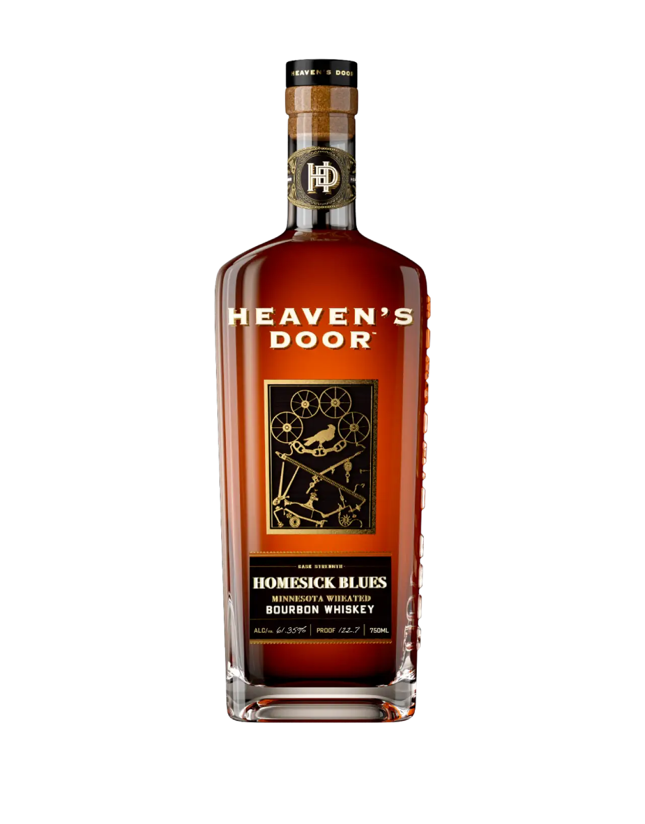Heaven's Door Straight Bourbon Whiskey 750ml