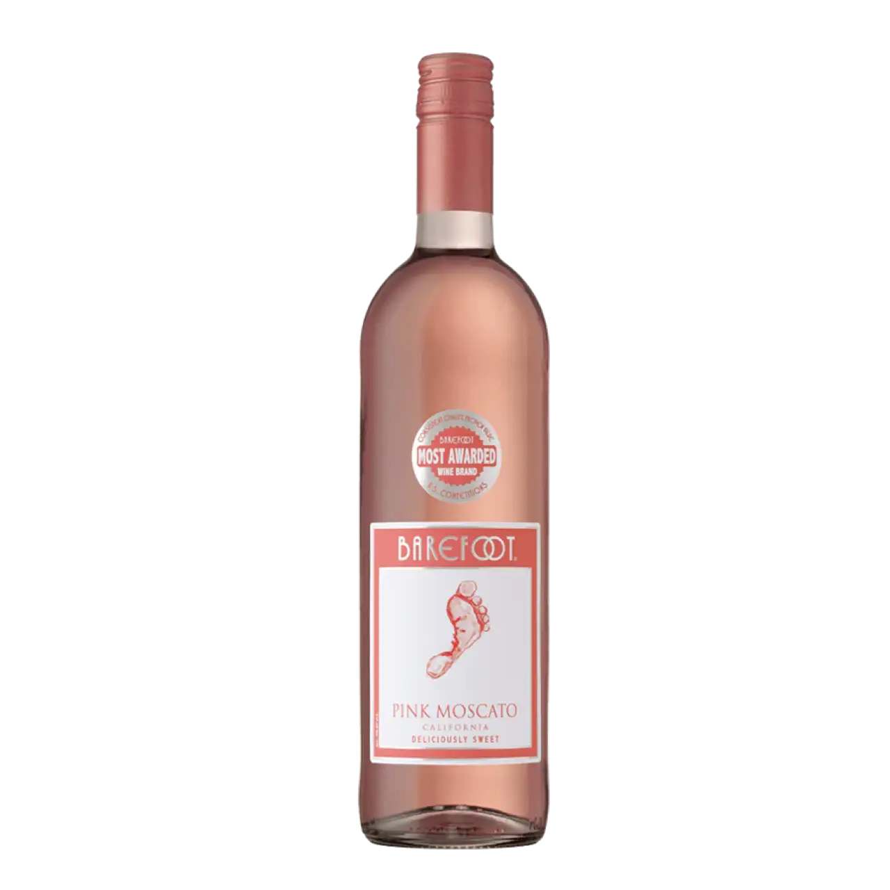 Barefoot Pink Moscato 750ml