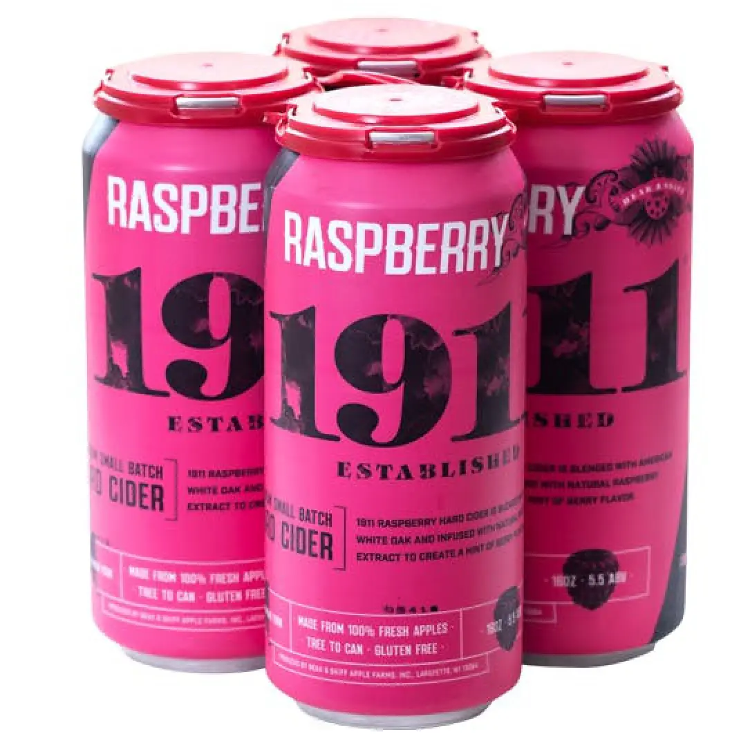 1911 Raspberry Hc 4Pk-16oz