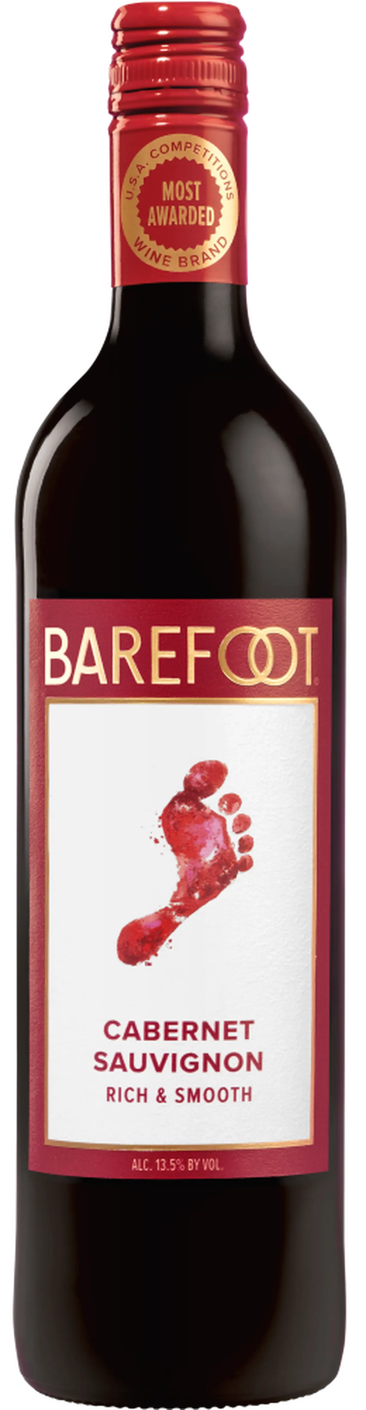 Barefoot Cab Sauv 750ml