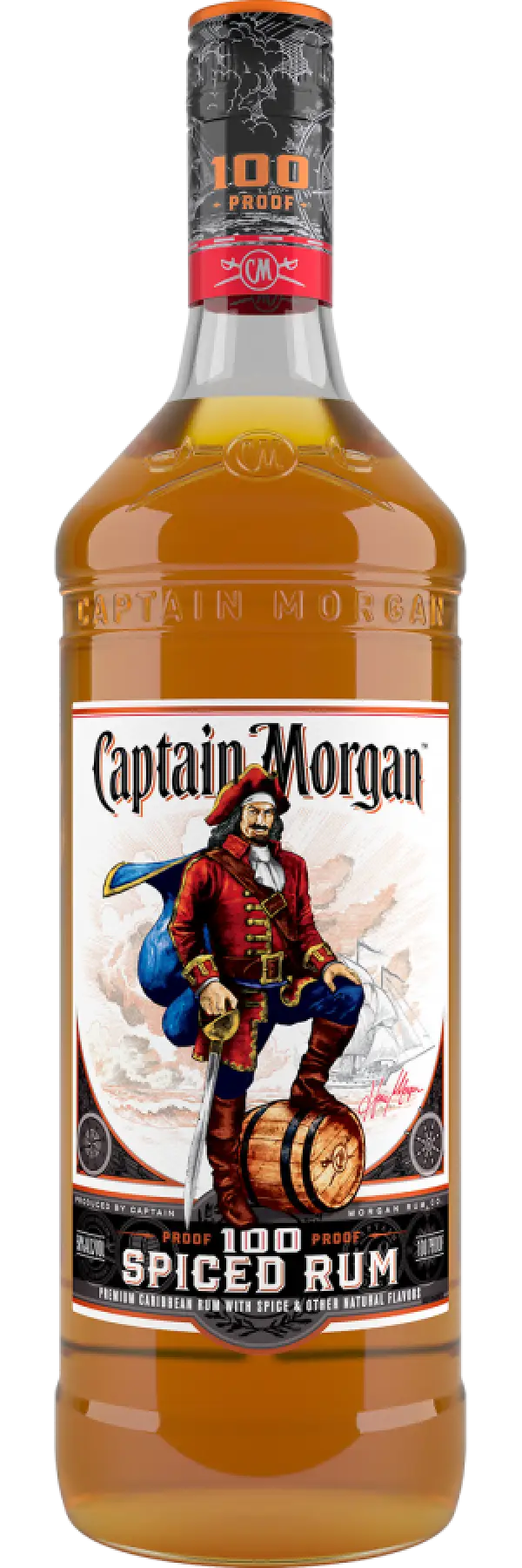 Captain Morgan 100Pf 1L Rum