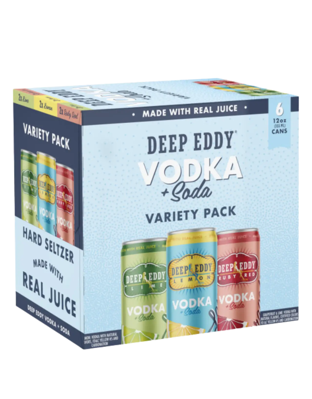 Deep Eddy VDK Variety can 6pk