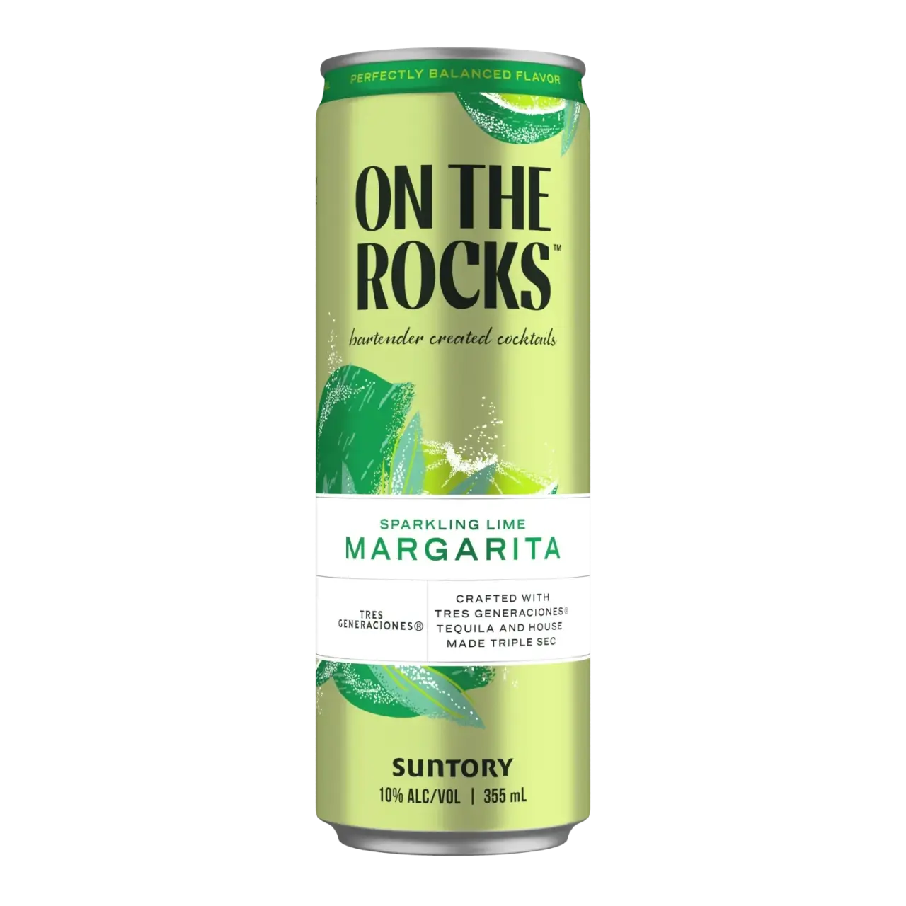On The Rocks 4Pk Lime Marg