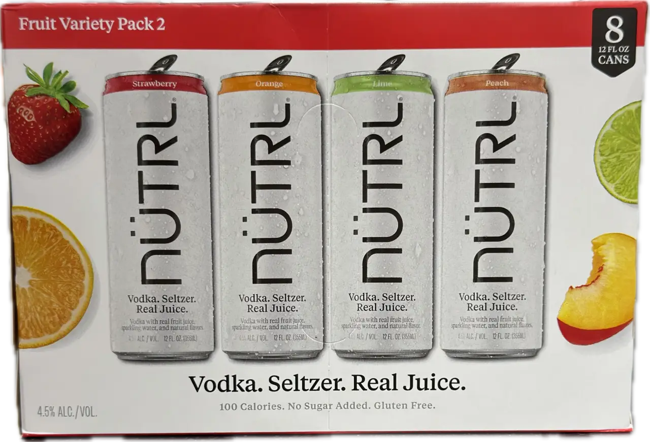 Nutrl Pack 2 Fruit 8Pk