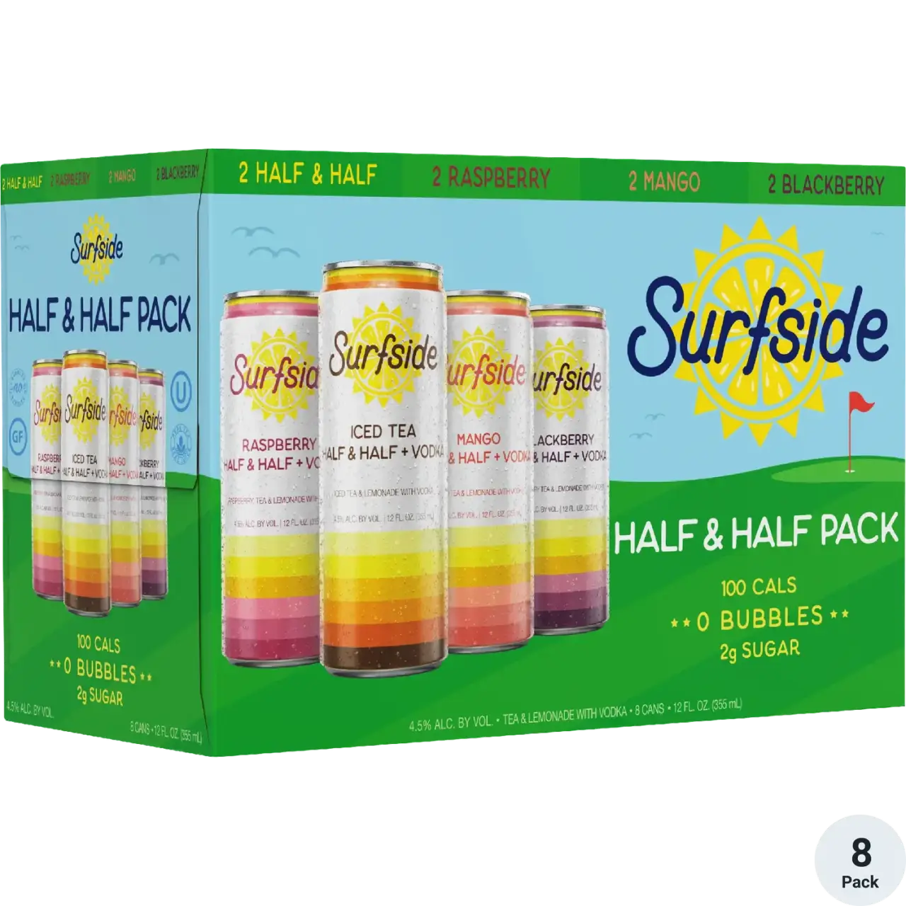 Surfside Half & Half Mix 8Pk