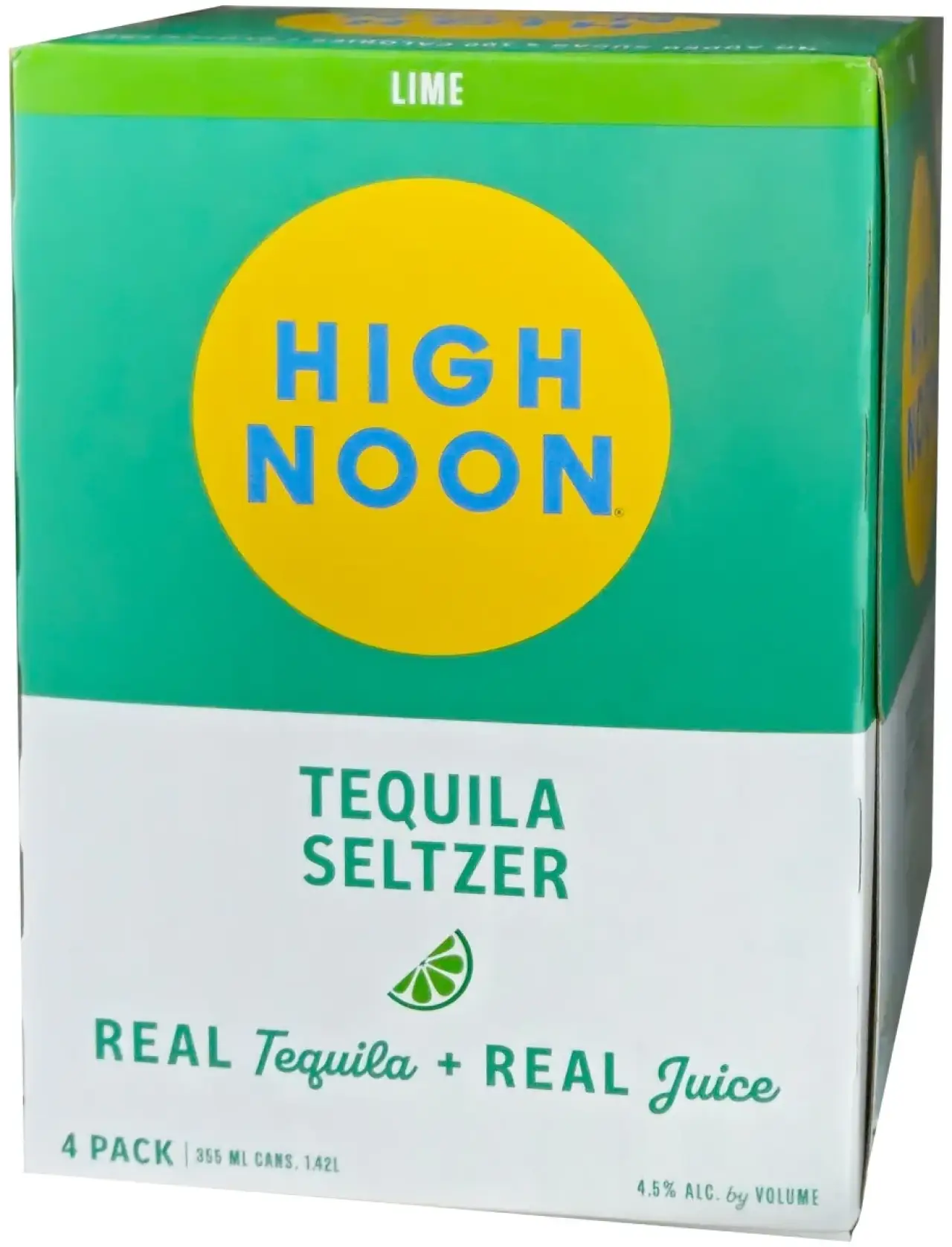 High Noon Teq 4Pk Lime 355ml
