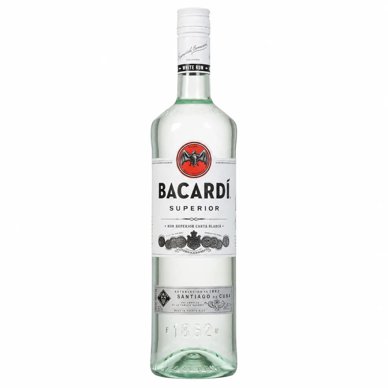 Bacardí Superior White Rum 1L