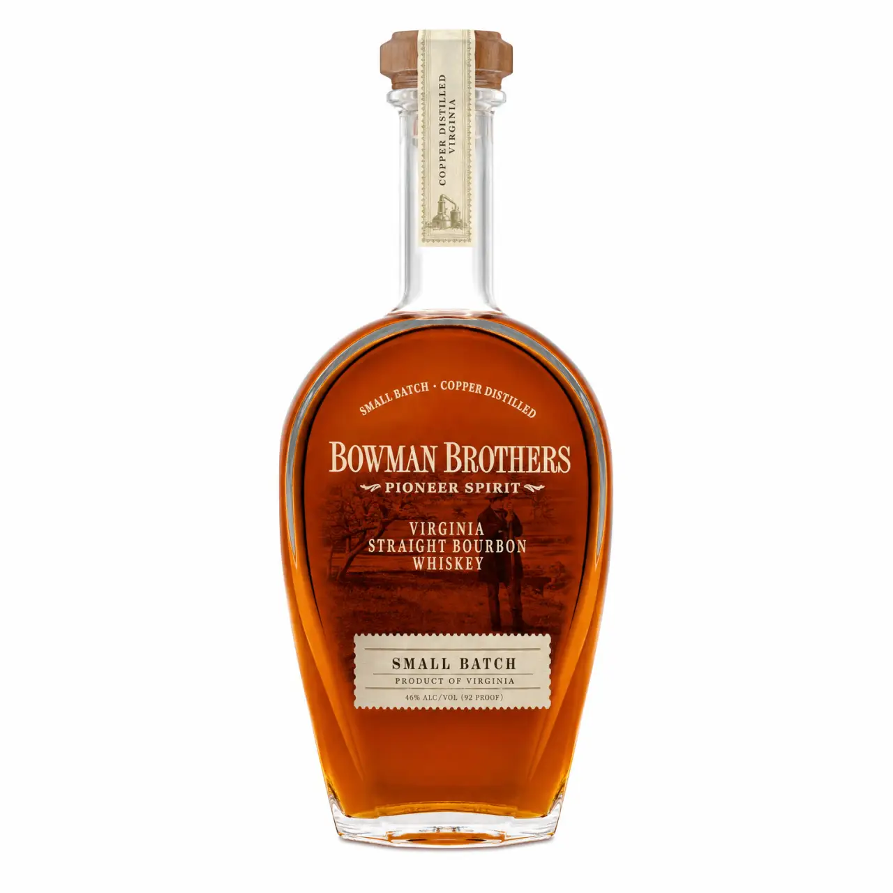 Bowman Brothers Small Batch Virginia Straight Bourbon Whiskey 750ml