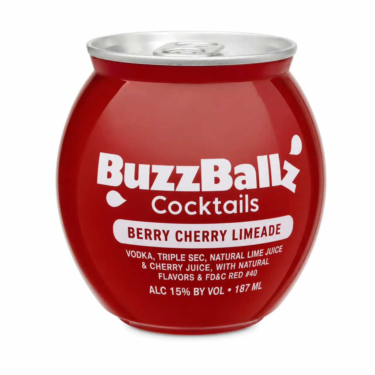 Buzzballz Berry Cherry Limeade 187ml
