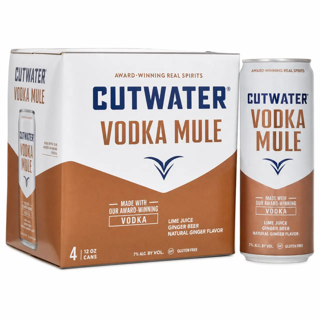 Cutwater Vodka Mule 4pk 12oz Cans