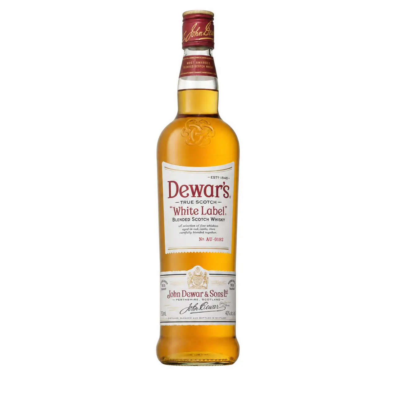 Dewar's White Label Blended Scotch Whisky 750ml