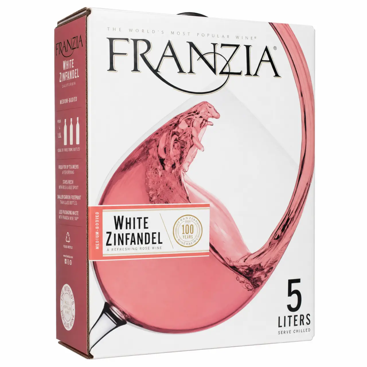Franzia White Zinfandel Box 5L