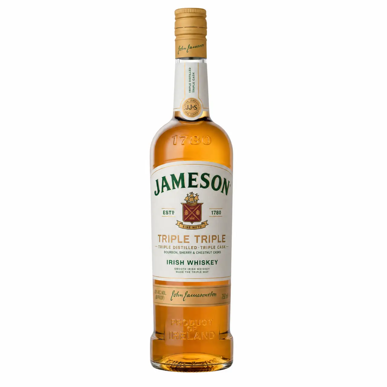 Jameson Triple Triple Irish Whiskey 750ml