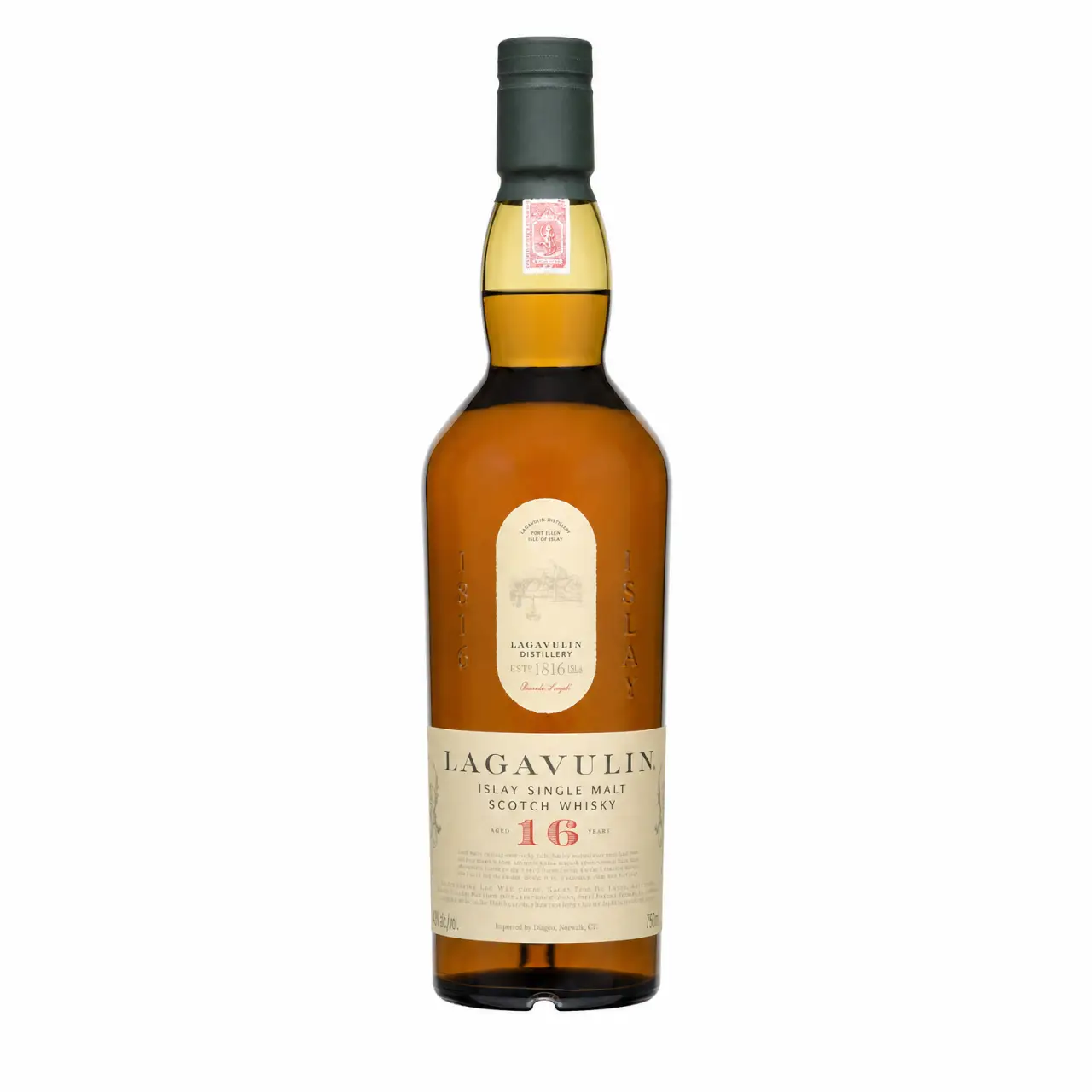 Lagavulin 16 Year Old Islay Single Malt Scotch Whisky 750ml