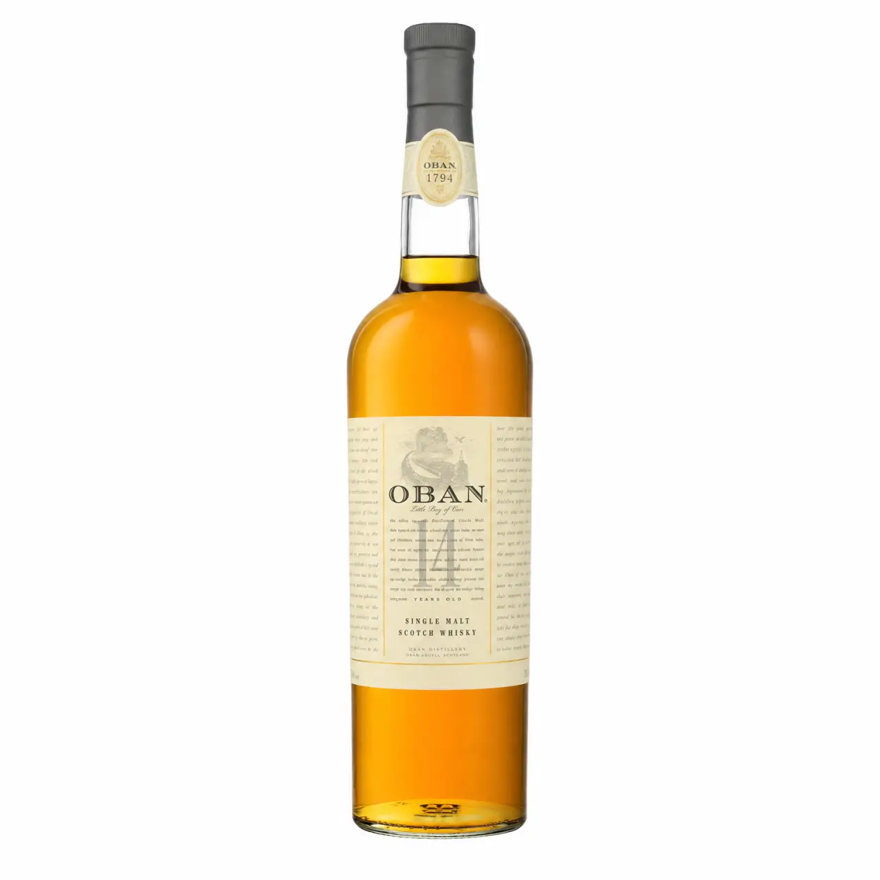 Oban 14 Year Old Single Malt Scotch Whisky 750ml