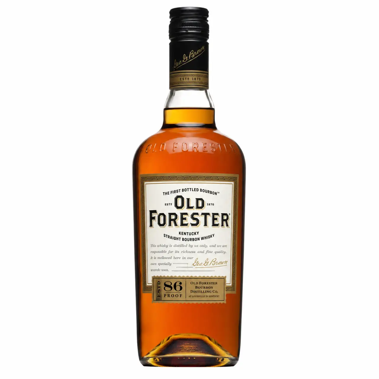 Old Forester 86 Proof Kentucky Straight Bourbon Whisky 750ml