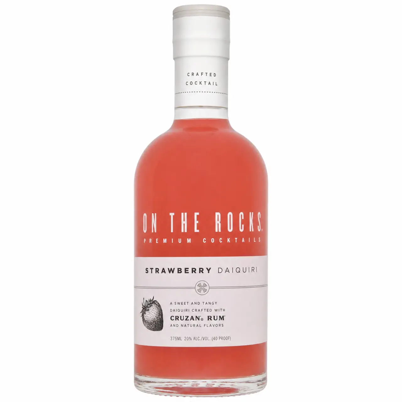 On The Rocks Strawberry Daiquiri 375ml