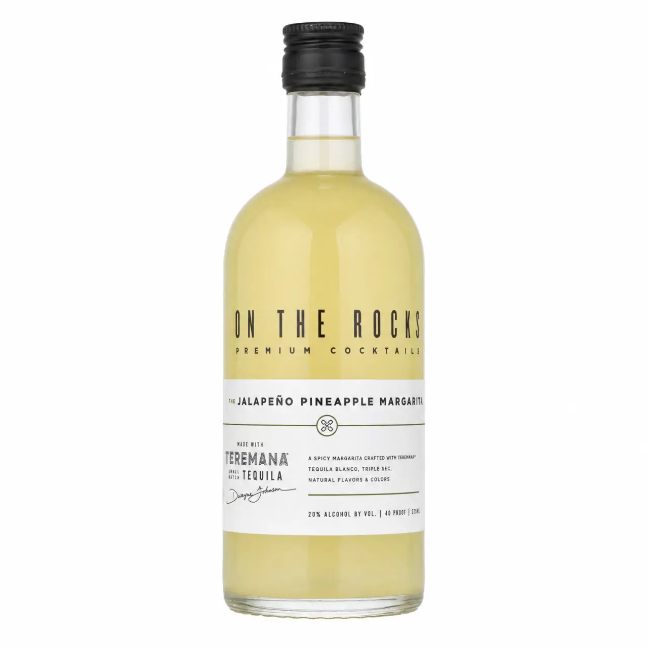 On The Rocks The Jalapeño Pineapple Margarita 375ml