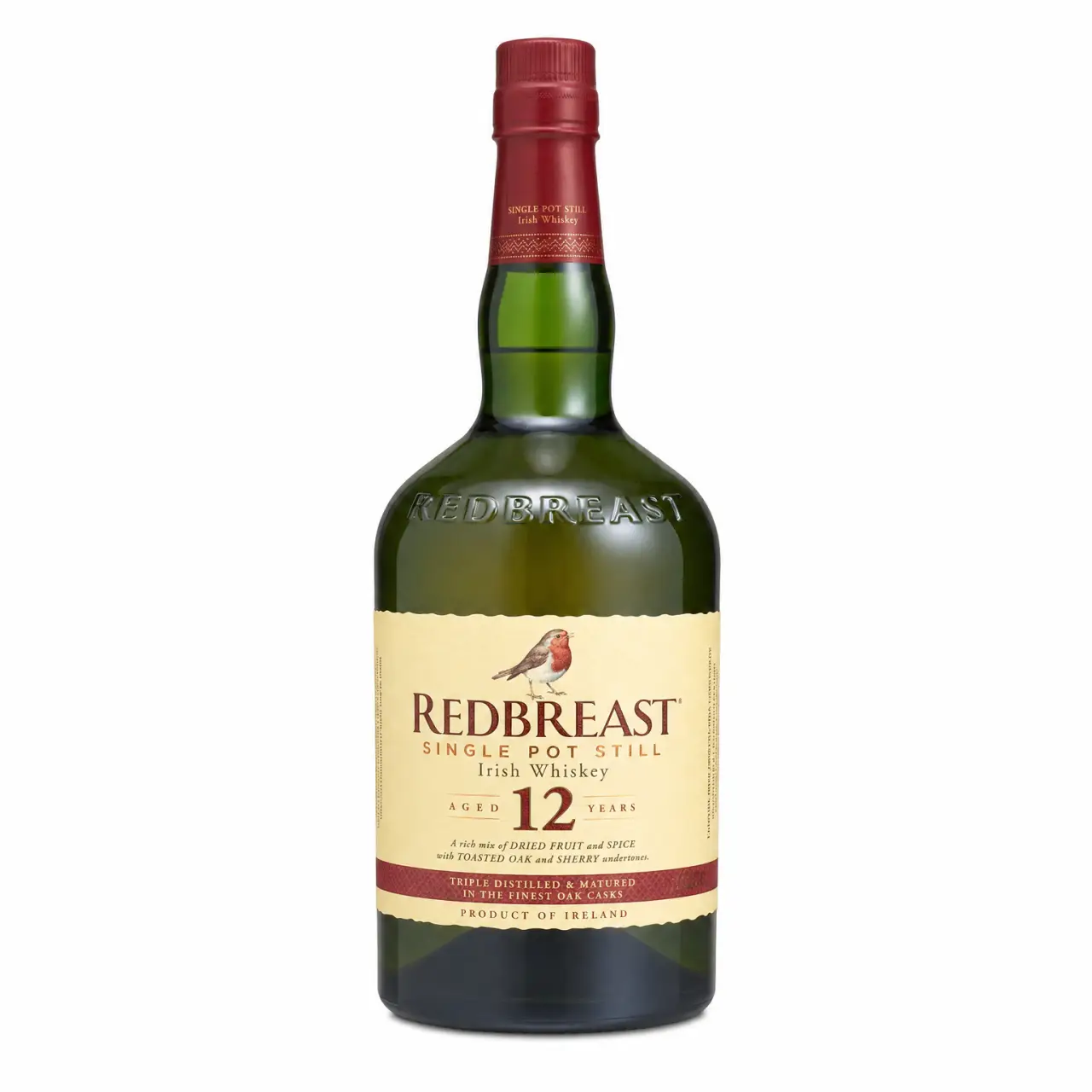 Redbreast 12 Year Old Single Pot Still Irish Whiskey 750ml