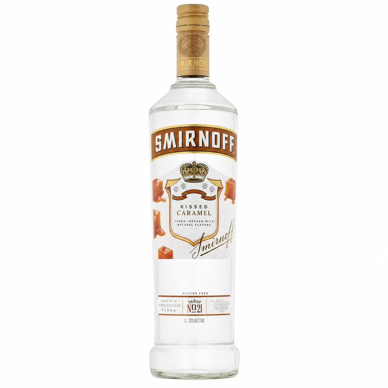 Smirnoff Kissed Caramel Flavored Vodka 1L