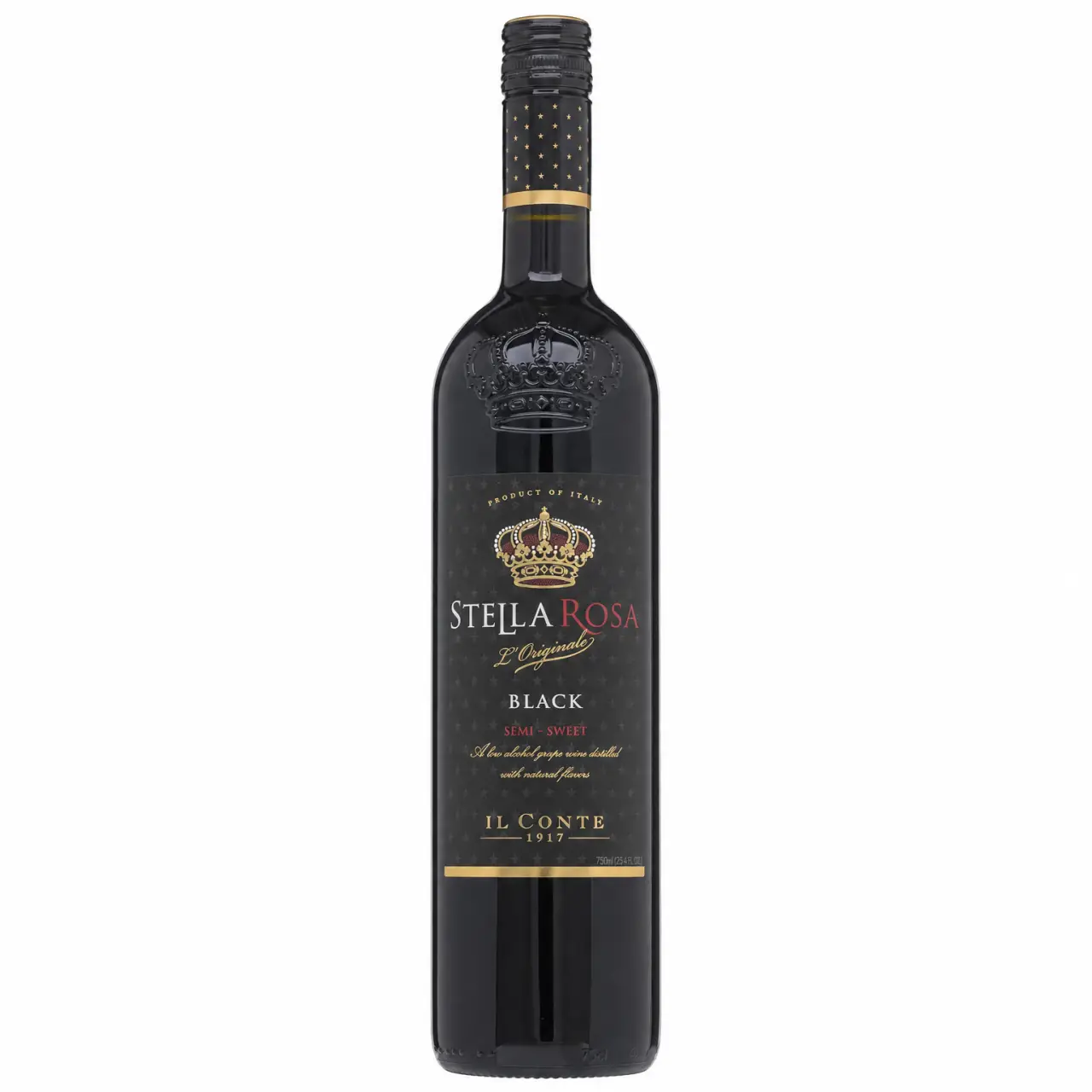 Stella Rosa Black Semi-Sweet Red Wine 750ml