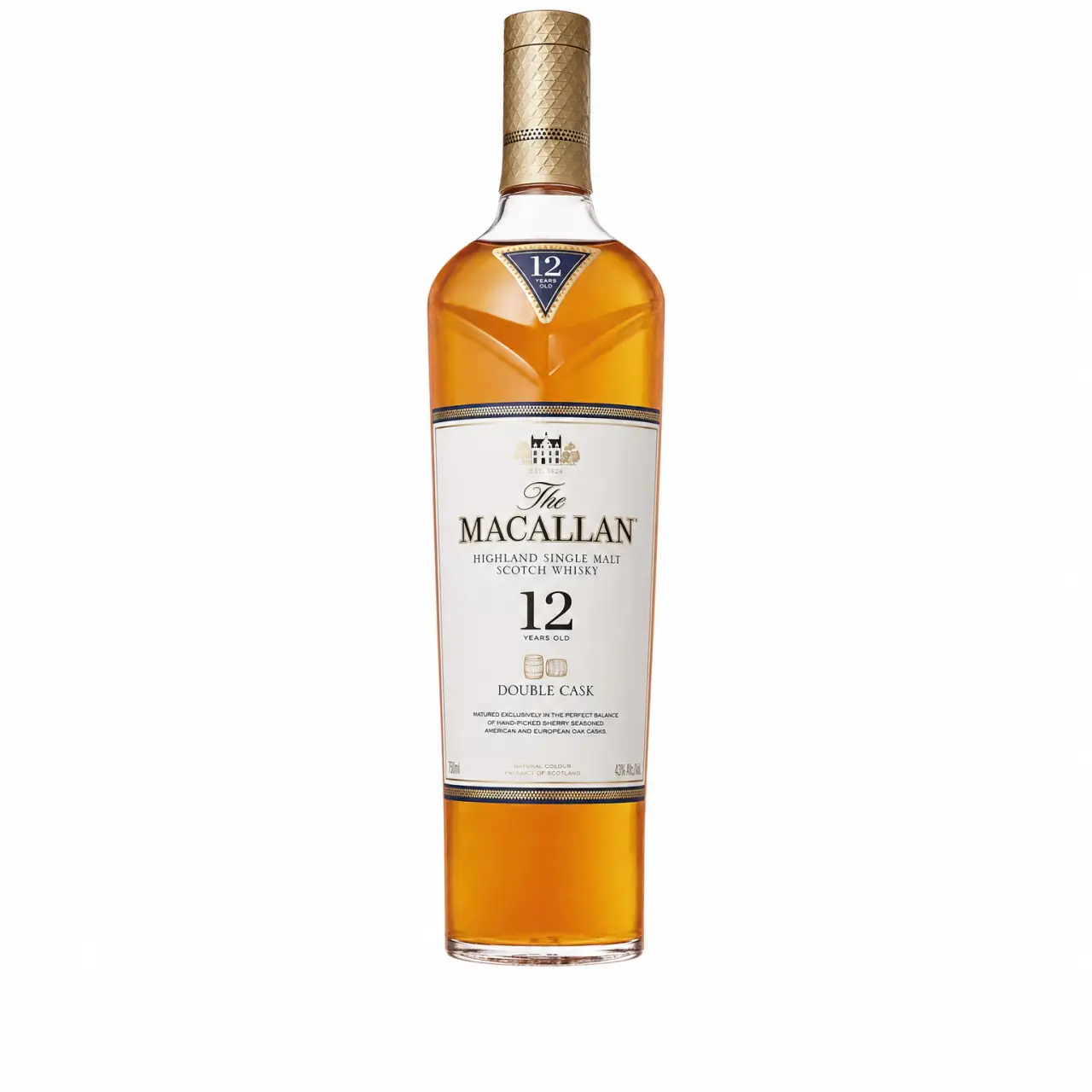 The Macallan Double Cask 12 Years Old Single Malt Scotch Whisky 750ml