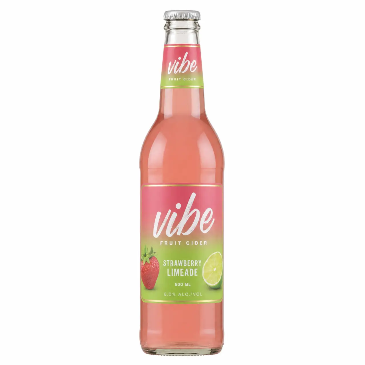 Vibe Strawberry Limeade 500ml