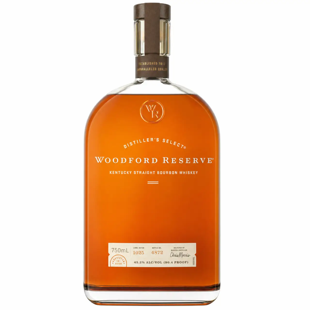 Woodford Reserve Kentucky Straight Bourbon Whiskey 750ml