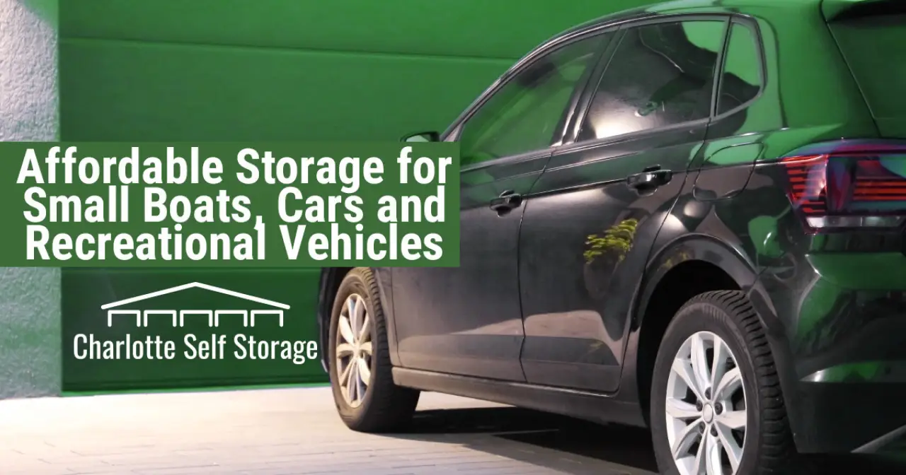 Affordable Storage for Small Boats, Cars and Recreational Vehicles