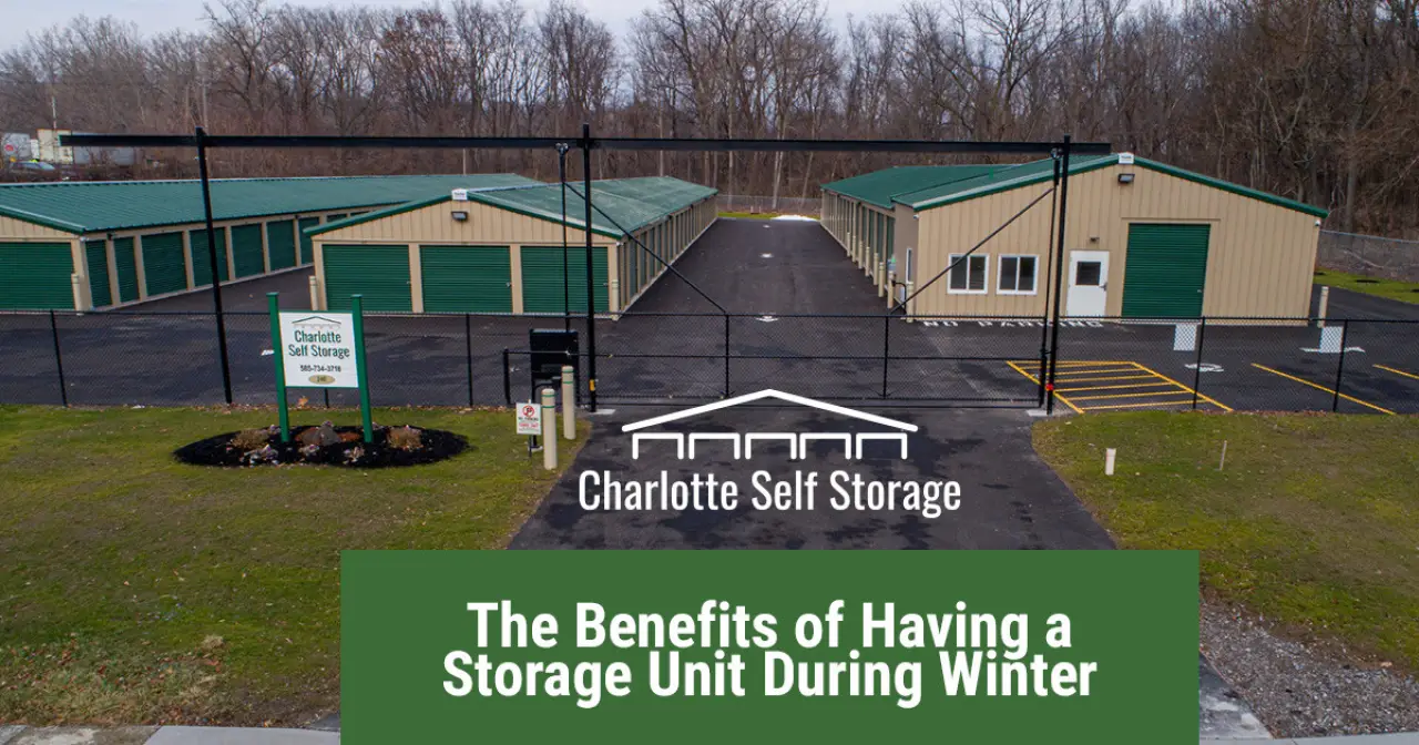 The Benefits of Having a Storage Unit During Winter