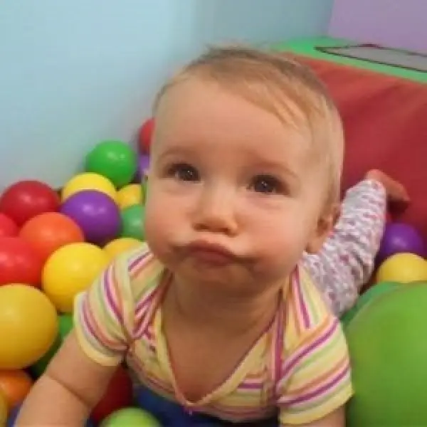 child playing