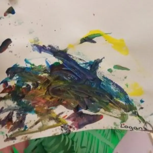 fingerpainting