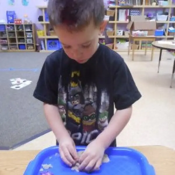 child playing