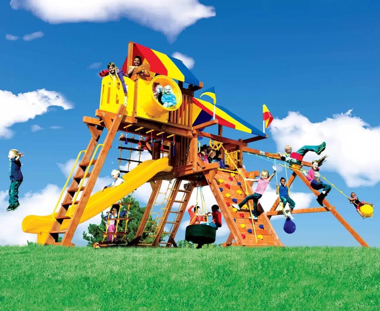 Monster Castle Pkg IV Rainbow Play Systems thumbnail