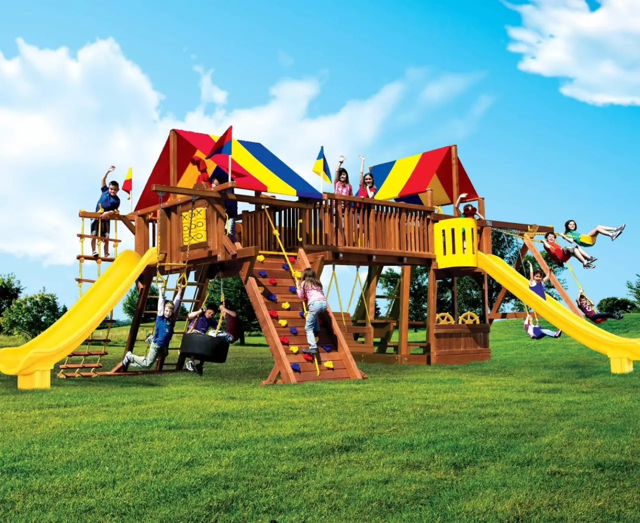 Double Whammy Monster Rainbow Play Systems thumbnail