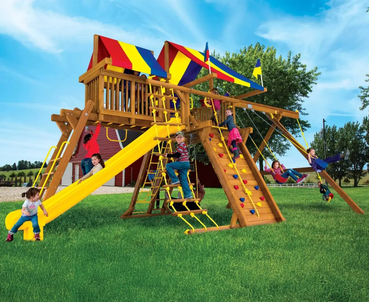 King Kong Castle Pkg IV Rainbow Play Systems thumbnail