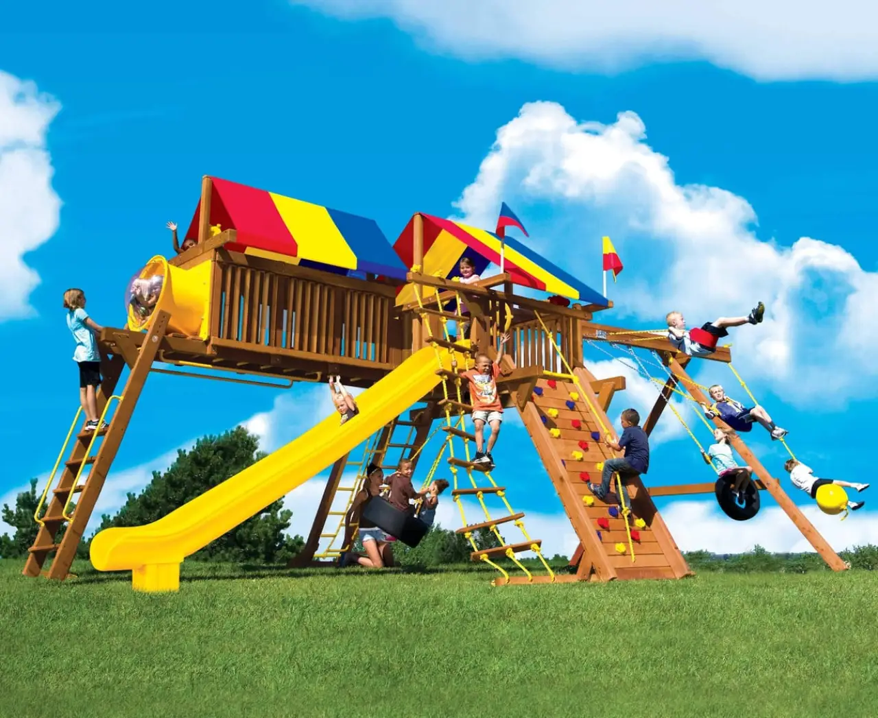 King Kong Super Castle Pkg IV Rainbow Play Systems thumbnail