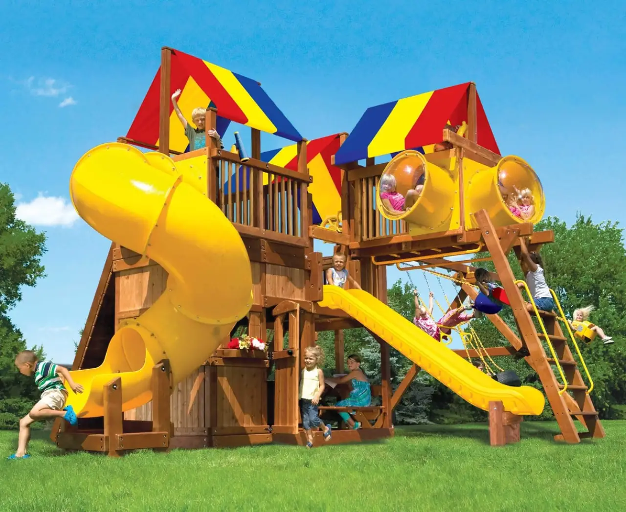 King Kong Clubhouse Pkg IV w/ Crazy Gizmos Rainbow Play Systems thumbnail