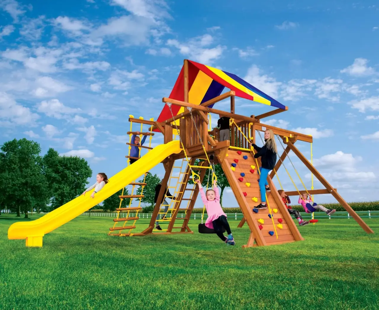 King Kong Castle Pkg II Rainbow Play Systems thumbnail