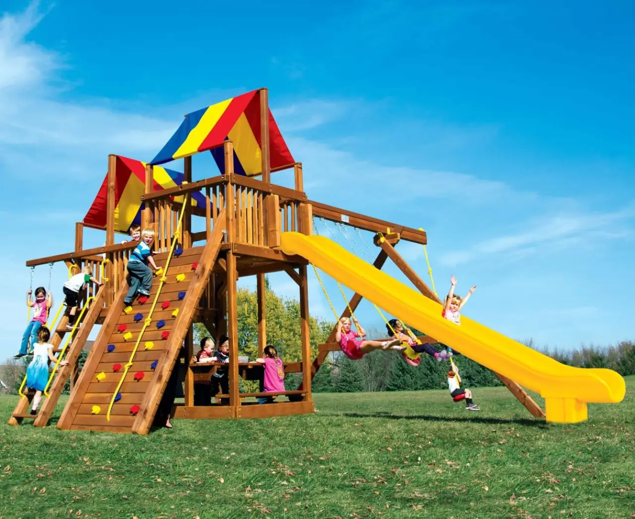 King Kong Clubhouse Pkg II Rainbow Play Systems thumbnail
