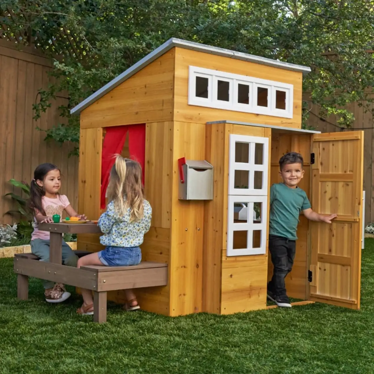 Woodland View Playhouse KidKraft thumbnail