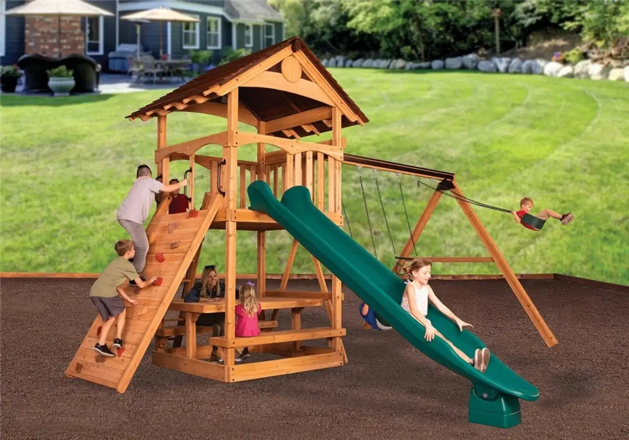 Olympian Treehouse Backyard Adventures thumbnail