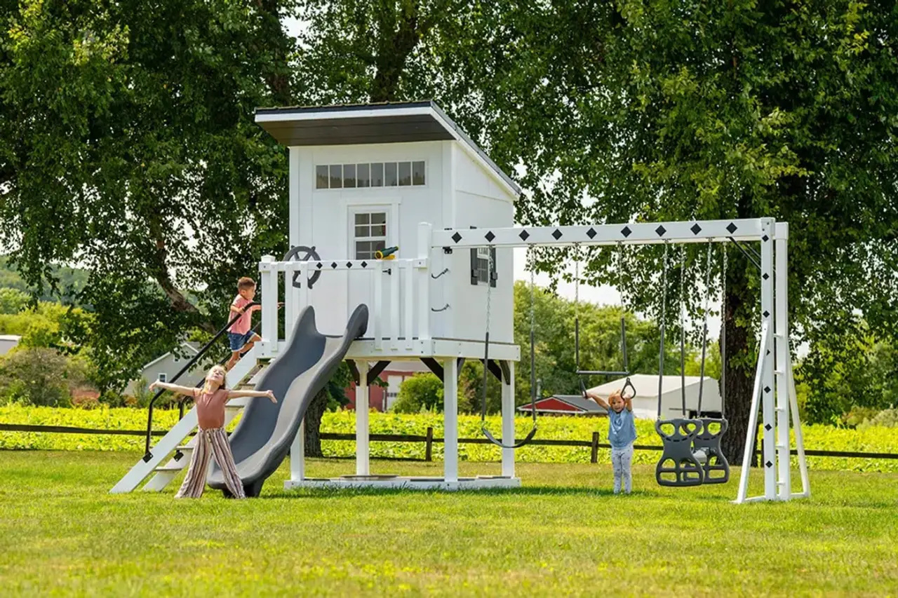 Cottage Playhouse King Swings thumbnail