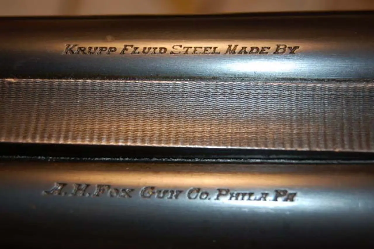 Grade Stamp and Serial Number Location on the Barrel Flat