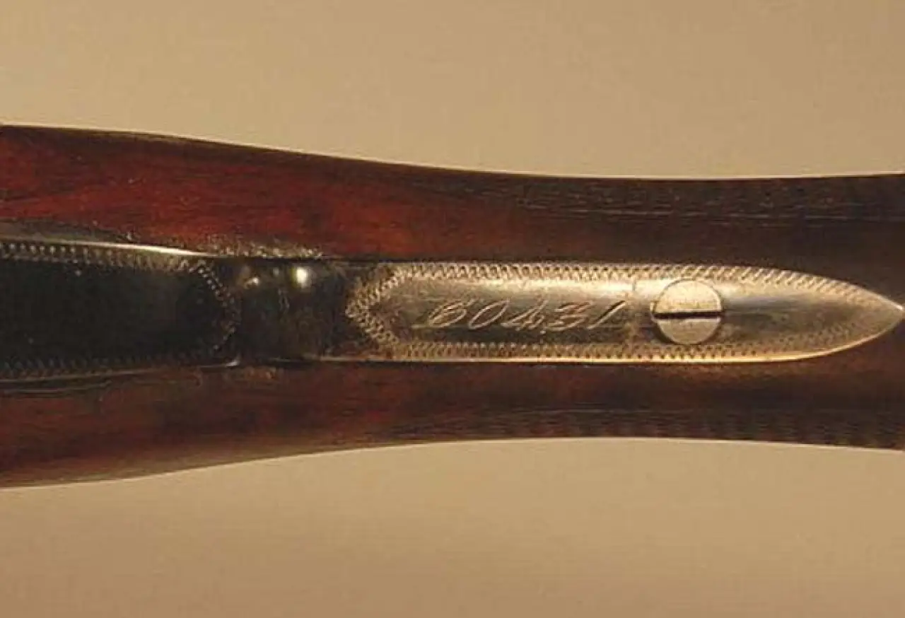 Serial Number Location on the Trigger Guard Tang