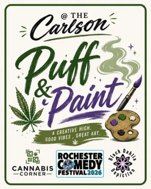Puff and Paint on The Patio @ Rochester Comedy Festival
