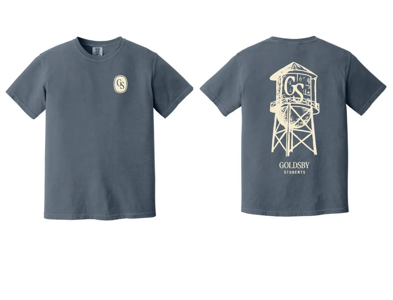 GS Navy Comfort Colors Tee