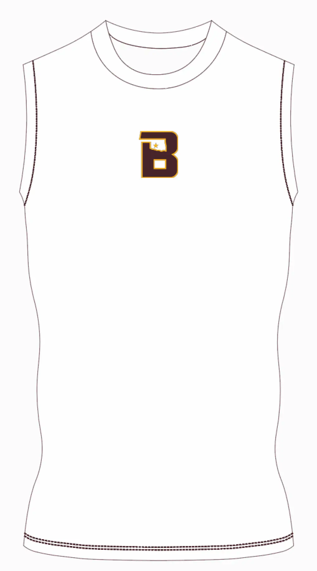 Blanchard Compression Sleeveless Tee