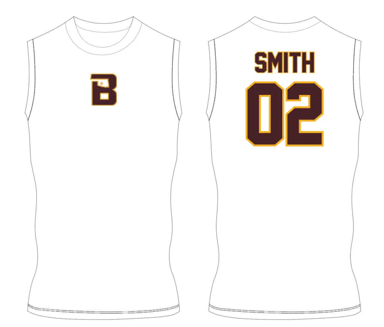 Blanchard Compression Customizable Player Tee
